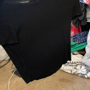 short sleeve black shirt